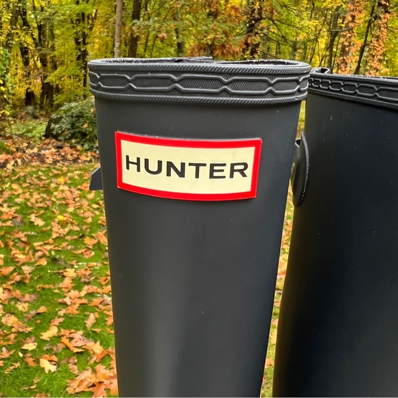 Hunter Adjustable Back Tall Boot Size 5 - Picture 3 of 14